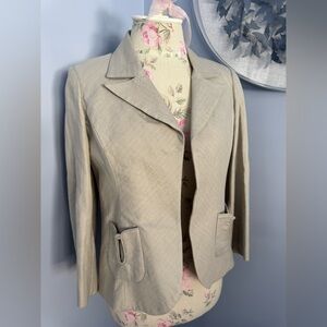 Helmut Lang Light Beige Blazer